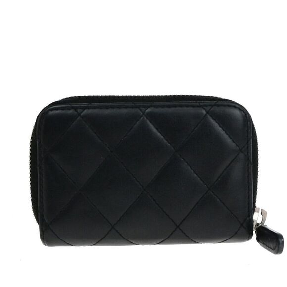 Chanel Black Leather Wallet  (Pre-Owned) - Picture 2 of 12